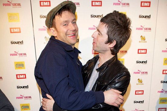 Noel Gallagher y Damon Albarn tocarán juntos al fin