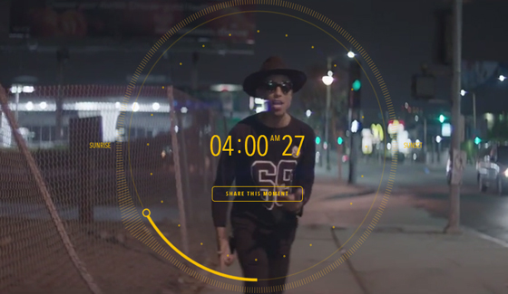 Pharrell Williams publica videoclip de 24 horas