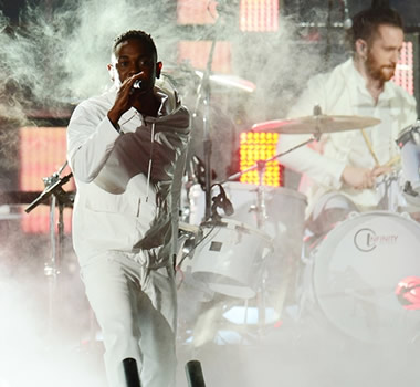 Mira la presentación de Kendrick Lamar con Imagine Dragons en los #GRAMMYs
