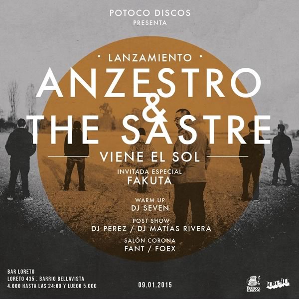 Anzestro & The Sastre lanza nuevo disco en Bar Loreto